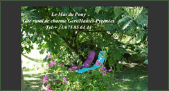 Desktop Screenshot of gites-pyrenees-lemasdupouy.com